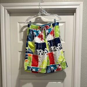 Nautica Colorful Patchwork Men’s Swim Trunks